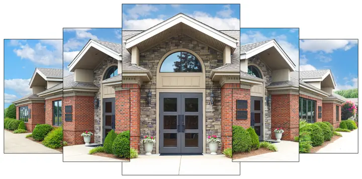 Artwork of the Blythe CPAs & Advisors office building on West Park Drive in Paducah